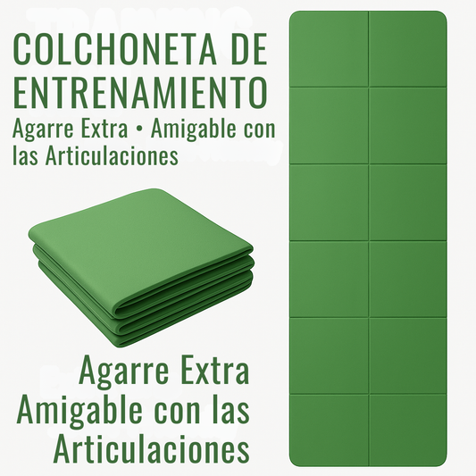 Colchoneta de Yoga Plegable de TPE para Siestas y Relajación