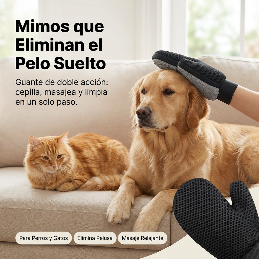 Guante removedor de pelusa